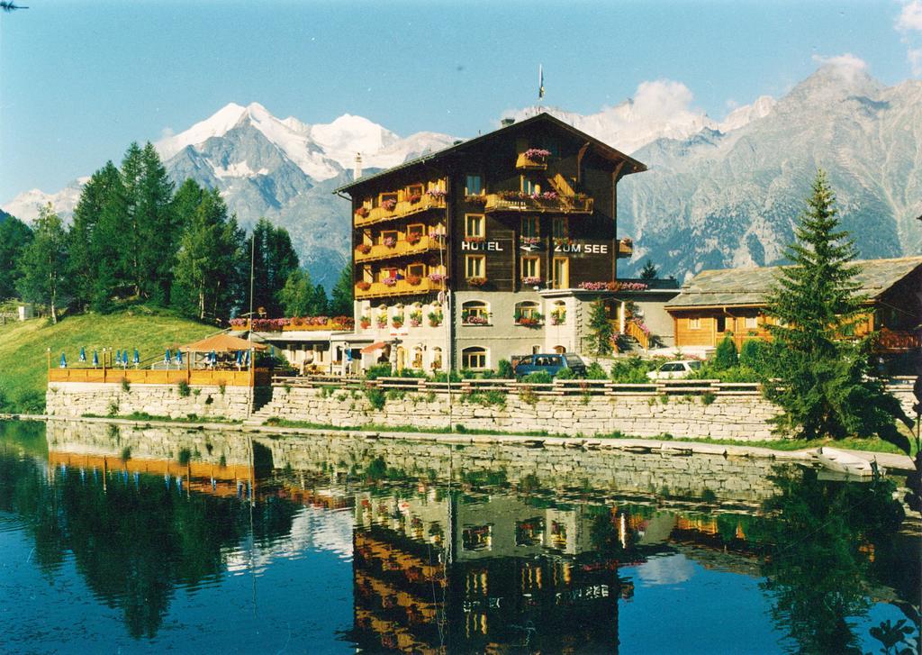 Hotel Zum See Grächen Zewnętrze zdjęcie